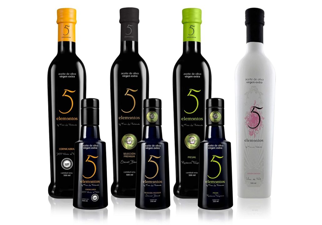 Virgen extra 5 elementos