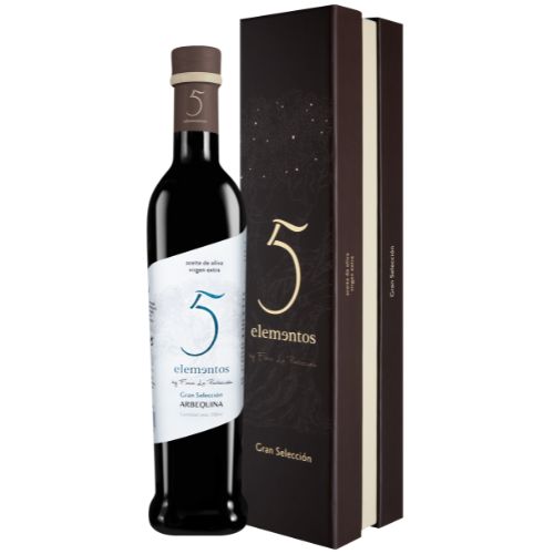 Aceite de Oliva Virgen Extra 5 Elementos Gran Selección Arbequina 1x500 ml - Comprar AOVE Finca La Pontezuela