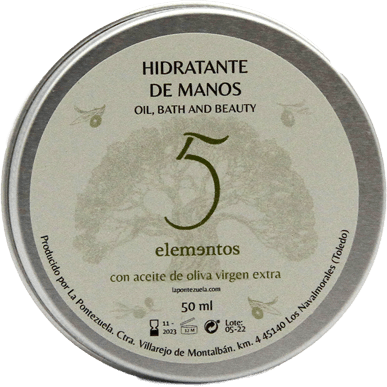 Cosmética y Jabones - 5 Elementos Hidratante de Manos - Finca La Pontezuela