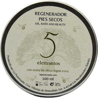 Cosmética y Jabones - 5 Elementos Regenerador Pies Secos - Finca La Pontezuela