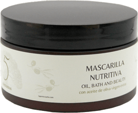 Mascarilla Nutritiva con Aceite de Oliva Virgen Extra 5 Elementos
