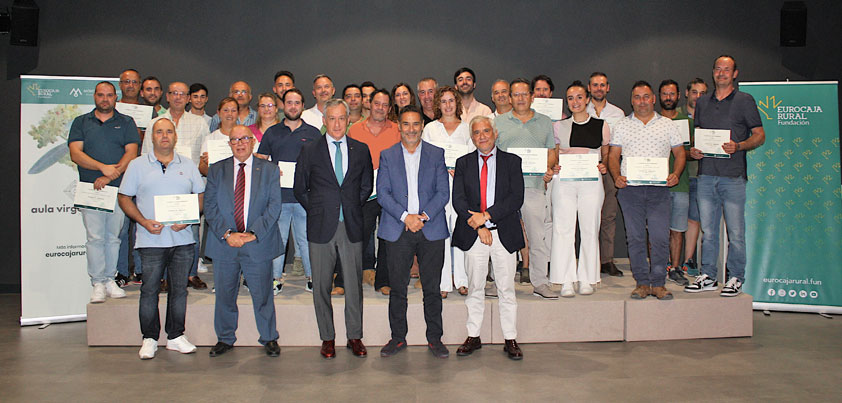 Finca La Pontezuela acoge la clausura del programa formativo `Técnico de Almazaras´